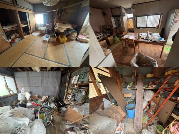 知多市K様の実家じまいの遺品整理画像